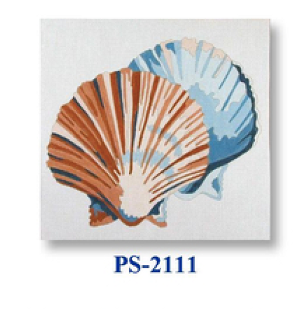 PS-2111 Blue Fan 13 Mesh 15" Shell CBK Bettieray Designs