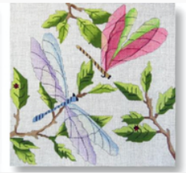 PF-1570 Dragonflies in Flight 13 Mesh 12"   Flowers CBK Bettieray Designs