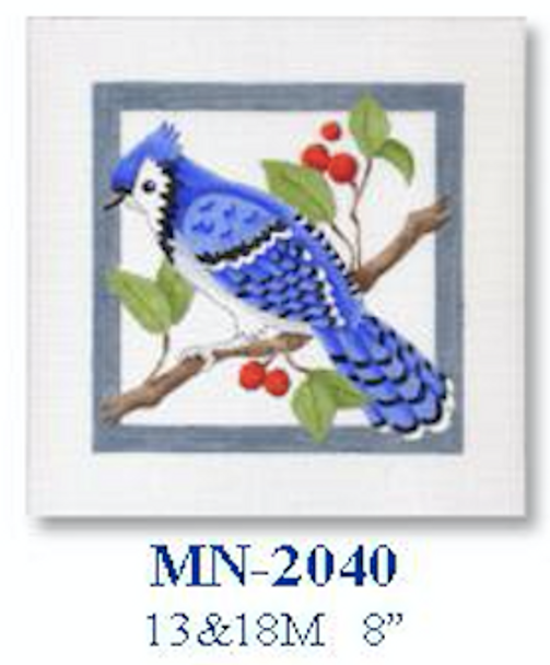 MN-2040 Blue Jay - Male 13 Mesh 8" CBK Bettieray Designs