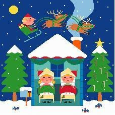 BF417 TOMTEN'S CHRISTMAS EVE Birds Of A Feather