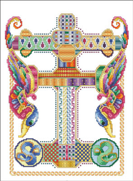 Chimaras Tricross Panel Vickery Collection 15-2513