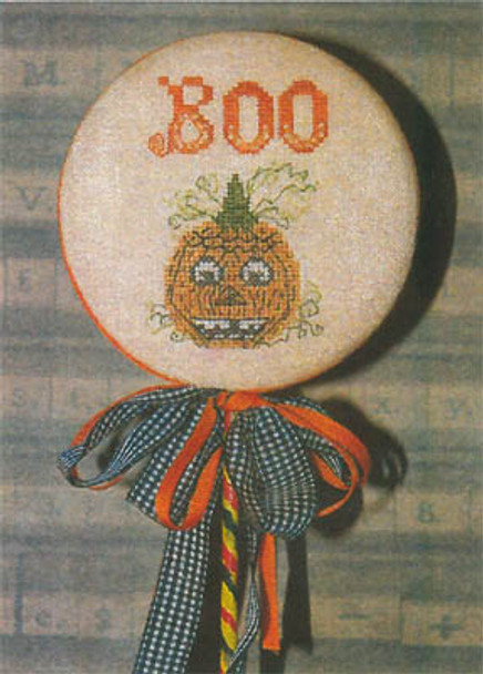 Pumpkin Boo 40w x 60h by Dames Of The Needle 13-1507 