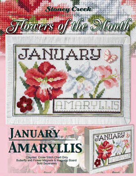 Flowers Of The Month-January by Stoney Creek Collection 16-1038 