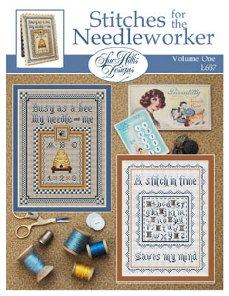 Stitches For The Needleworker Vol. 1 76 x 104 Sue Hillis Designs 15-2313  YT