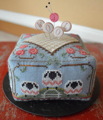 Block Party-Wool top and bottom: 58 x 58, side panel: 34 x 232 Hands On Design 15-2634 HD75