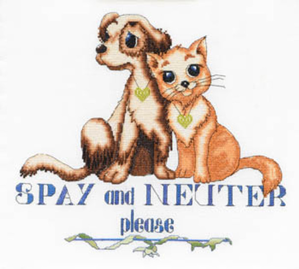 Spay And Neuter-Cat & Dog 161w x 145h by MarNic Designs 15-2234