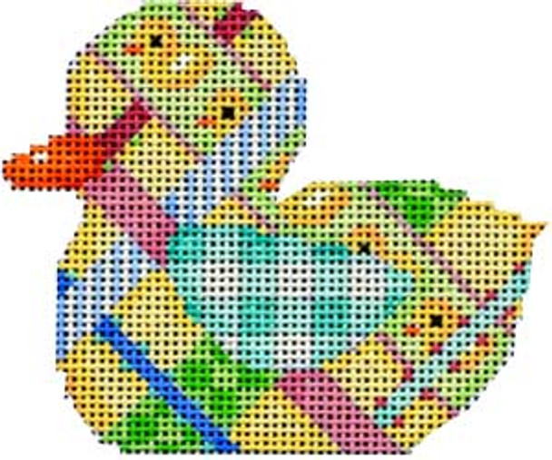 BD-102 Woven Ribbon Duckie 3.5x2.75 18 Mesh Associated Talents 