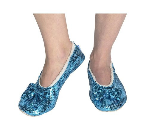 Atlantis Teal Size Large-Shoe Size 9/10 Snoozie