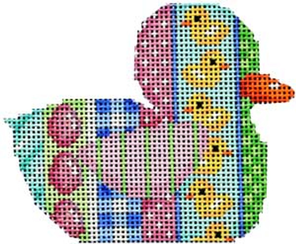 BD-109 Vertical Patterns Duckie  3.5x2.75 18 Mesh Associated Talents 