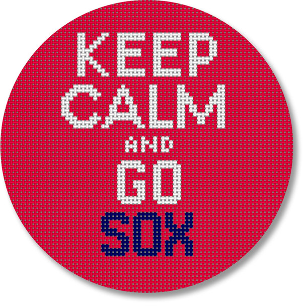 EG-XO 30 Keep Calm & Go Sox 4" Rnd.18 Mesh CBK Eddie & Ginger 