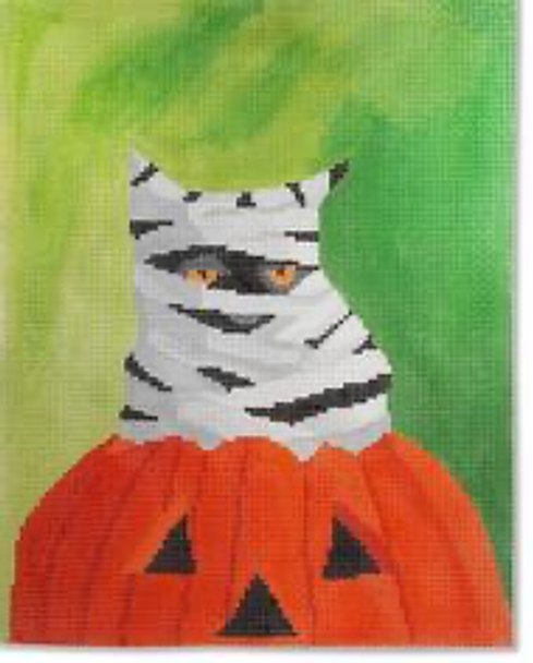 SC-PL 68 Happy Purrrfeet Halloween 8 x 10 13 Mesh Scott Church Creative