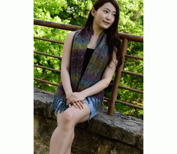 Knitting Pattern P-J-142 Jojoland  FREE STYLE VEST