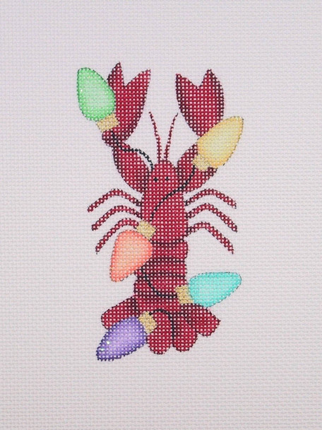 BB 0778 By the Sea / Lobster / Christmas Lights	4.5" x 2.5" 18 Mesh Burnett And Bradley