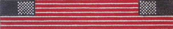 #1376  Flag Fob 13 Mesh - 9" x 1-1/2"  Needle Crossings