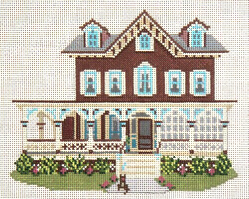 #199 John F. Craig House (Cape May, NJ) 13 Mesh  Needle Crossings