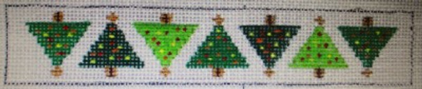 BRA20 Christmas Trees Cheryl Schaeffer And Annie Lee Designs 18 Mesh Bracelet