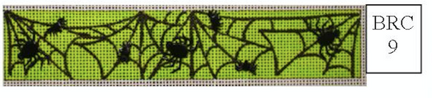 BRC9 Spider web Cheryl Schaeffer And Annie Lee Designs 18 Mesh Bracelet