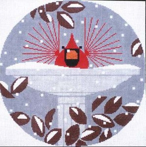 B-R-R-R-R-Rd Bath CH-B039 Charley Harper 13 x 13 13 Mesh