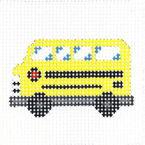 A25 Bus DeElda Needleworks Beginner Needlepoint kit