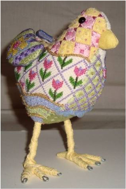 3D MacKenzie Bird  7.5” x 5”  18 Mesh Sew Much Fun 