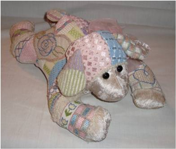 3D Lulu Lamb	16” x 7” 18  Mesh Sew Much Fun 