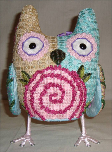 3D Orchid Owl	9” x 5” 18 Mesh Sew Much Fun 