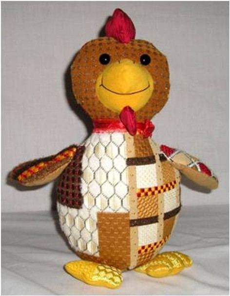 3D Rusty Rooster 12” x 9” 18 Mesh Sew Much Fun 