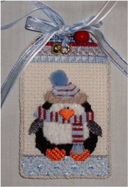 Holiday Tag Penguin	5” x 3”	18 Mesh Sew Much Fun