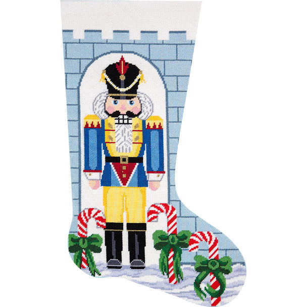 APHOME CREATIONS6204 Nutcracker Soldier Stocking Alice Peterson HOME CREATIONS !