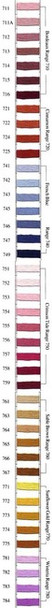 Needlepoint Inc. Silk Skein #755 Crimson Tide Range