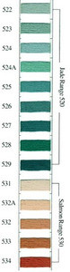 Needlepoint Inc. Silk Skein #522 Jade Range