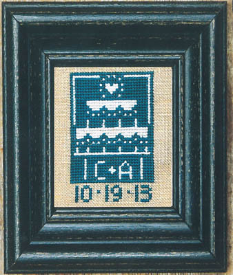 Wedding Cake + White 31w x 47h The Bent Creek  16-1870