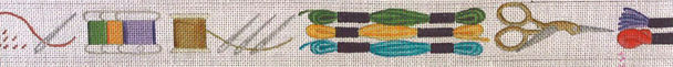 B518 Stitchers' Things18 Mesh Belt Jane Nichols Needlepoint