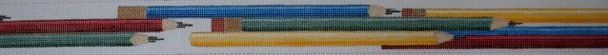 B838 Pencils  18 Mesh Belt Jane Nichols Needlepoint