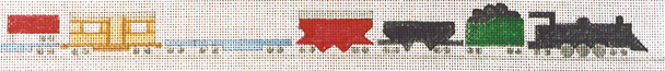 B565 Train 18 Mesh Belt Jane Nichols Needlepoint