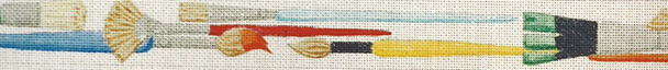 B570 Artists' Brushes 18 Mesh Belt Jane Nichols Needlepoint