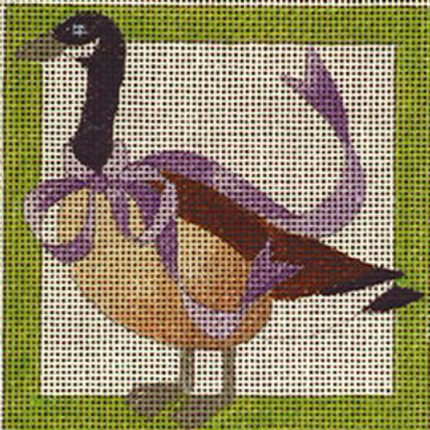 C300 Goose-Spring 4 x 4 18 Mesh Jane Nichols Needlepoint