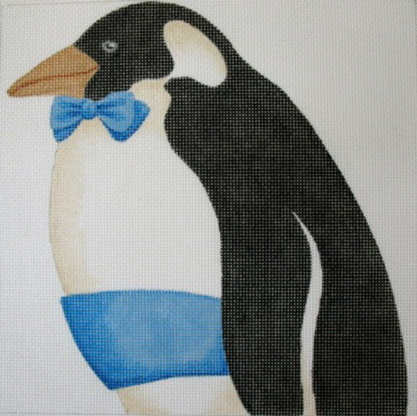 184 Cummerbund Penguin 10 x 10	13 Mesh Jane Nichols Needlepoint