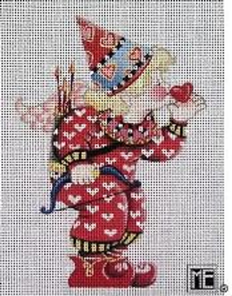 ME-HO01 Cupid 6x4  18 Count Garden  Mary Engelbreit