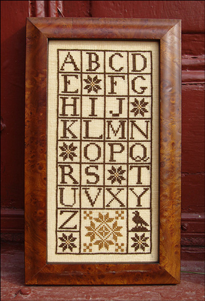 Quaker Alphabet Sampler Carriage House Samplings 