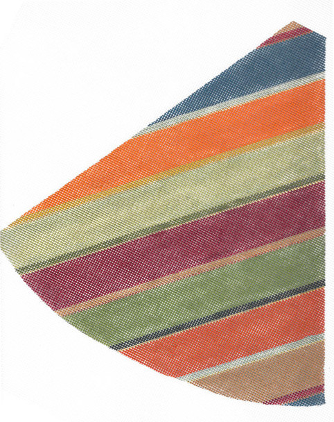 KCNT28-18 Autumn Stripe Pillar Tree 12 x 13 18 Mesh KELLY CLARK STUDIO, LLC