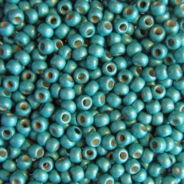 #BDS-F474 Size 14 Matte Turquoise  Beads Sundance Designs