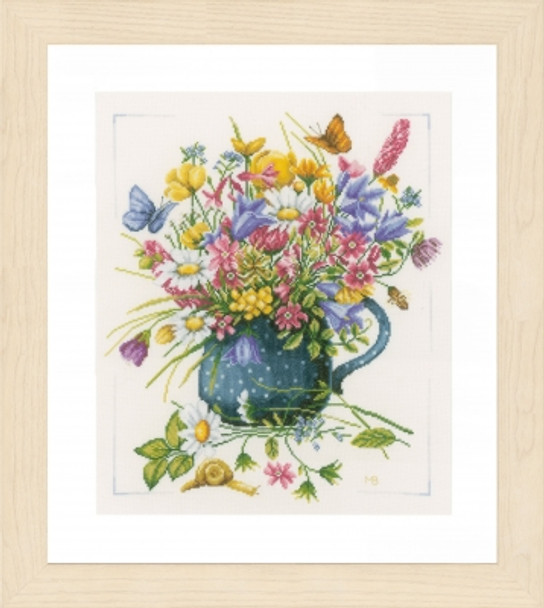 PN164074 Lanarte Kit Flowers in Vase  by Marjolein Bastin