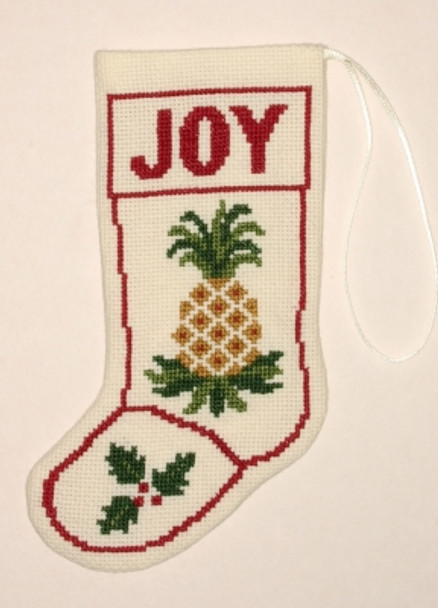 PC1297 The Posy Collection Pineapple Stocking Ornament