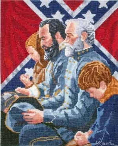 PC656 The Posy Collection The Generals Were Brought to Tears -  North-South Series: The story of the U.S. Civil War in Stitches