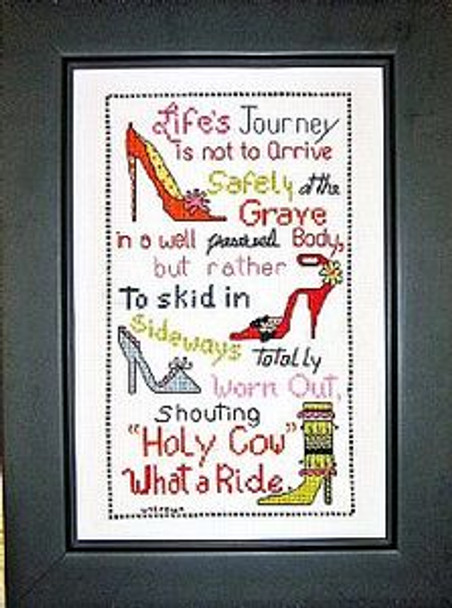 09-2029 Life's Journey Stitch count 144 X 84 Bobbie G Designs