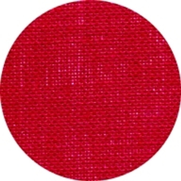 7630L Christmas Red; Linen; 28ct; 100% Linen; 18" x 27" Fat Quarter; 666 