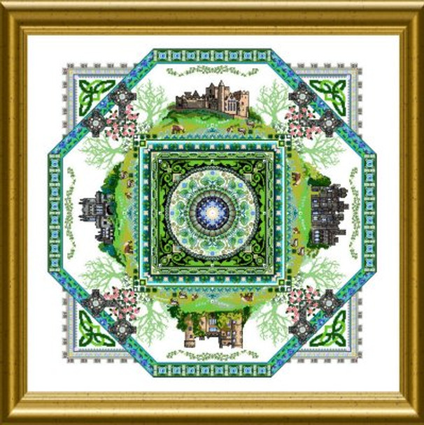 CHAT176  The Irish Mandala Châtelaine Designs