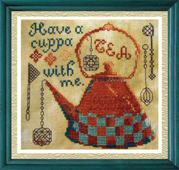 Have a Cuppa 87w x 89h With Silk Pack Tempting Tangles TT-HAC 