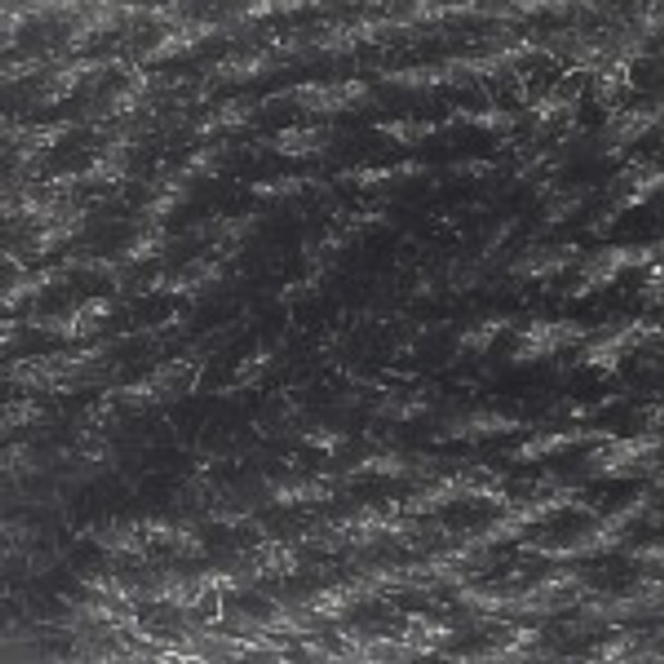 M-1111: Jet Black Merino Wool Vineyard Silk